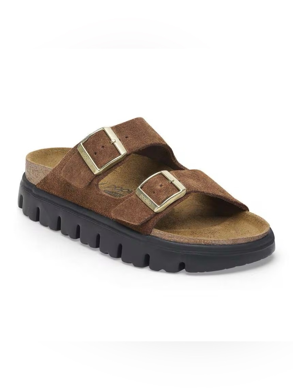 Birkenstock Arizona Chunky in Dark Tea - New Without Box - Picture 6 of 7